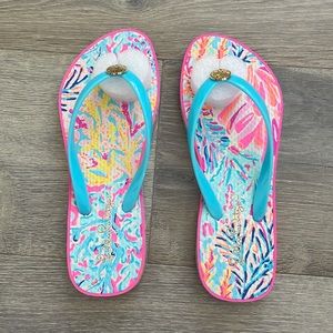 Lilly Pulitzer Pool Flip Flop